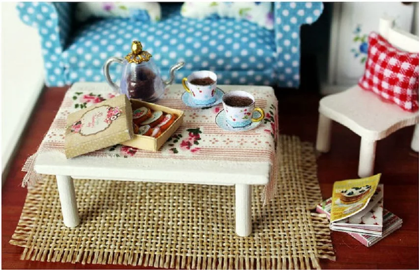 Набор счастливый момент сделай сам кукольный домик F005DollHouse деревянная