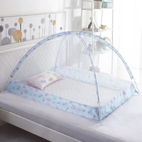 foldable kids baby summer bed room netting canopy bedding dome tent mosquito net mesh fabric border decor insect prevention