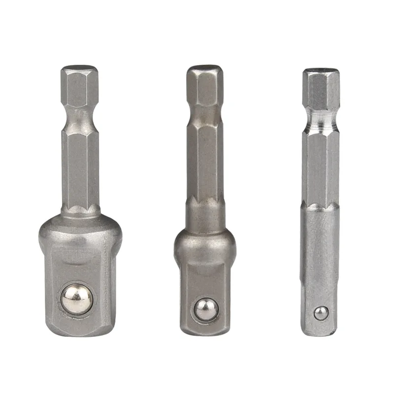 

Стальной переходник с шестигранным хвостовиком на квадратный удлинитель, 3 шт./набор