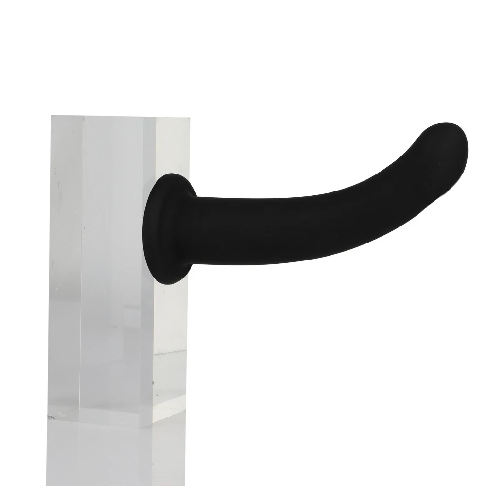 Силиконовый реалистичный фаллоимитатор на мощной присоске Анальная пробка