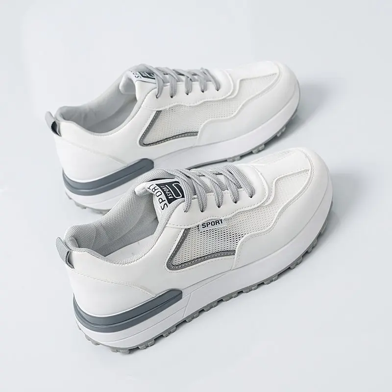 

Women's running shoes 2021 summer women's casual all-match sports shoes lightweight breathable mesh shoes student white shoes