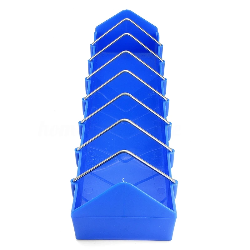 Alimentador de jaula de 16 pulgadas para aves, taza para mascotas, Paloma, suministros de comida, alimentaci&oacute;n de almacenamiento-3