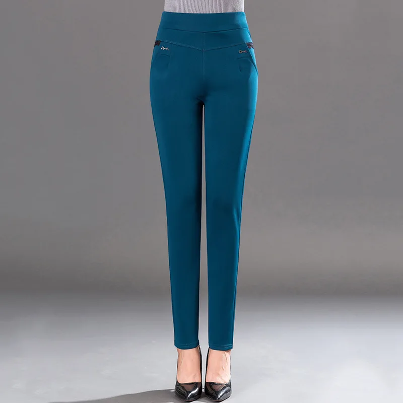 Женские брюки с высокой талией MISSMEOW эластичные летние большого размера пуш апом