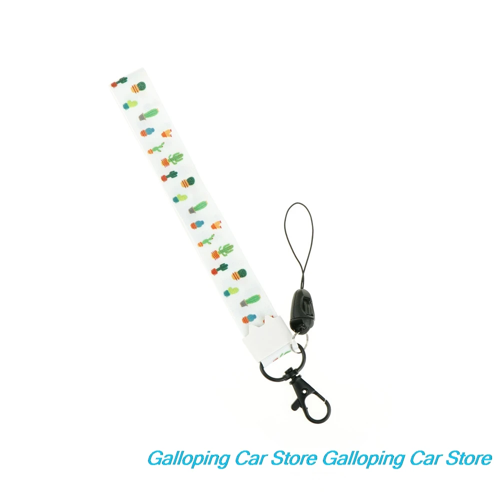 

1Pcs Cute Cartoon Wrist Hand Cell Phone Mobile Chain Straps Keychain Charm Cords DIY Hang Rope Lariat Lanyard