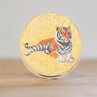 5pcs new year coin decorative year of the tiger coin art collection coin