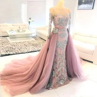 woman evening prom dresses 2020 ball gown long party night elegant plus size arabic formal dress gown