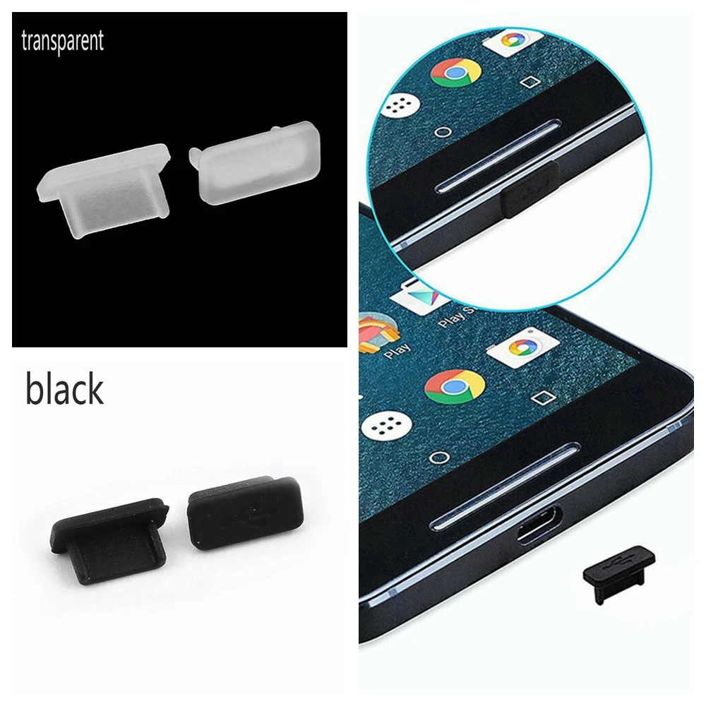 1 шт. пылезащитная заглушка для порта зарядки Type C|Пылезащитные заглушки| |