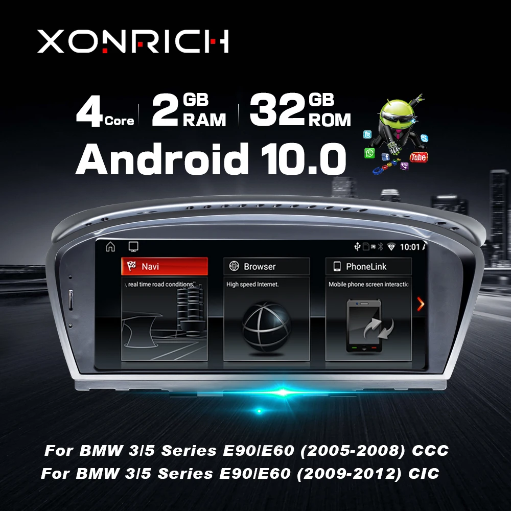 Автомобильный dvd плеер на Android 10 0 для BMW 5 серии E60 E61 E62 E63 3 E90 E91 система CCC/CIC