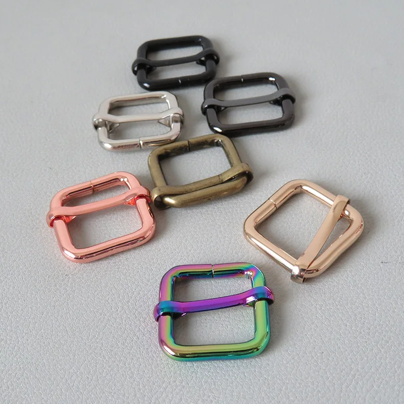Внутренняя металлическая регулирующая Пряжка 20 мм шт./лот петля для сумок ремней