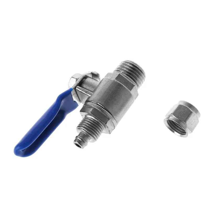 Water Purifier Reverse Osmosis Tee Inlet Ball Valve Set 1/2" BSP To 1/4" Tube |