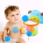 Детские Игрушки для ванны, игрушечный баскетбольный обруч для ванны, игровой набор для ванной, для маленьких мальчиков и девочек, водная игрушка для душа, игрушки для детей