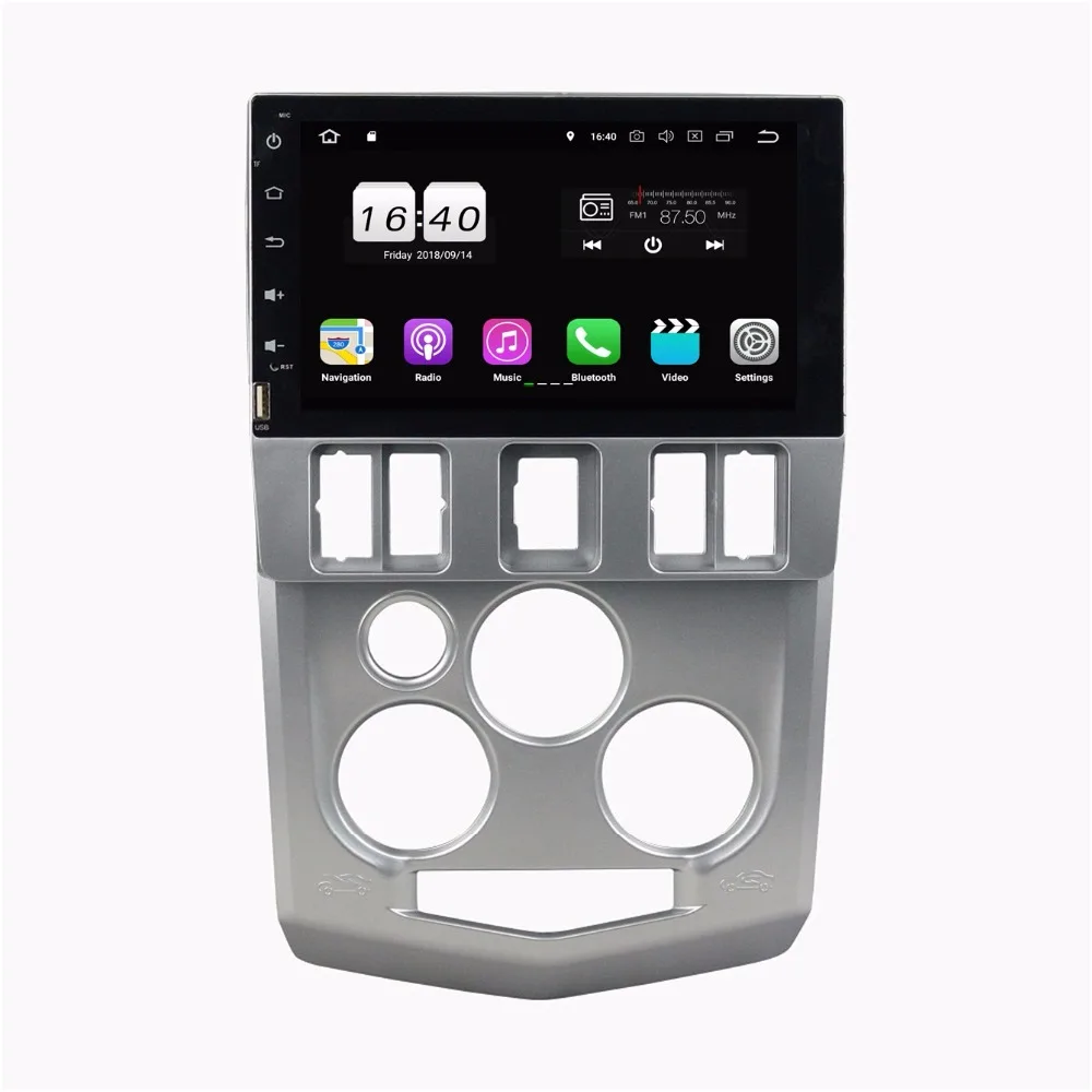 TDA7851 Android 8 1 для Renault Logan L90 2G RAM автомобильный DVD-плеер GPS Glonass Navi Map RDS радио USB Wi-Fi