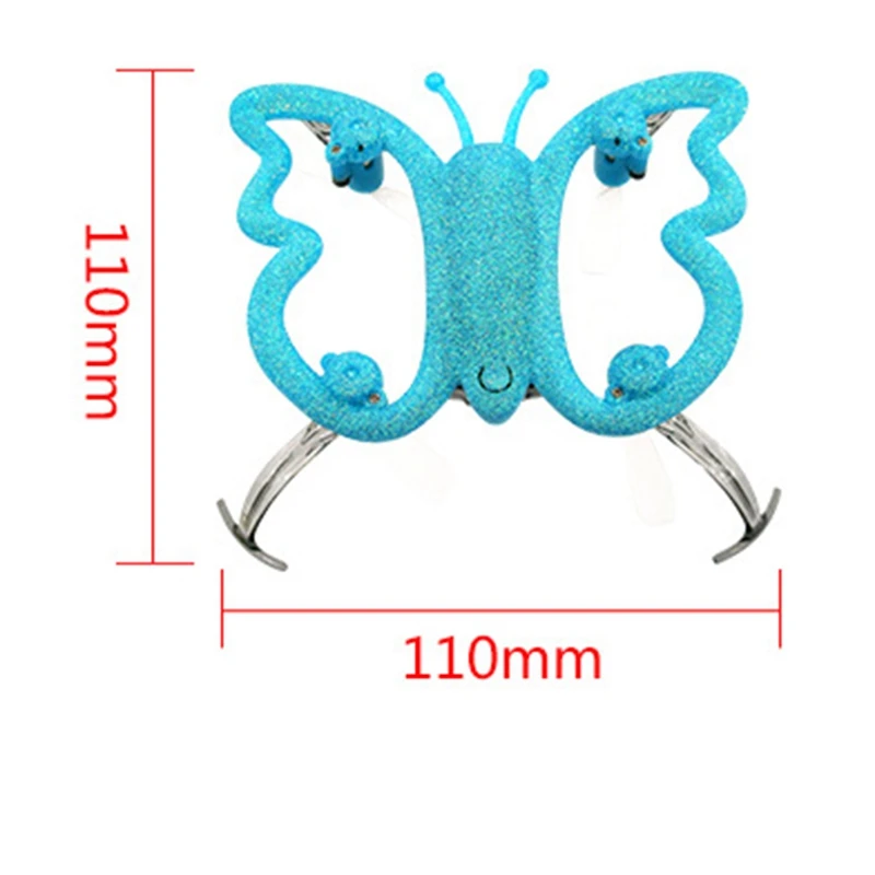 Дрон с бабочкой для детей-ручной светодиодный мини-Дрон помещений светодиодная