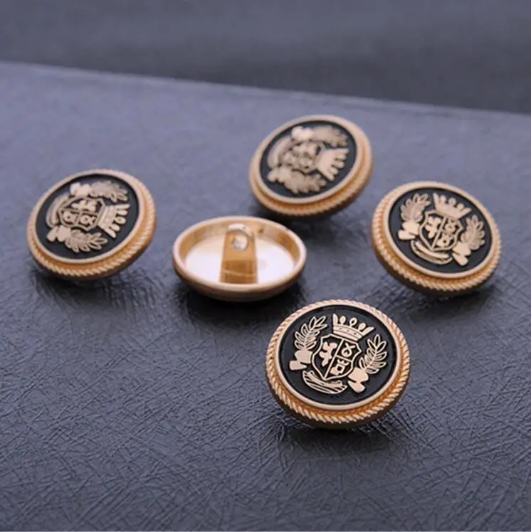 50 шт. 20 мм золотые металлические кнопки для одежды пальто швейные принадлежности