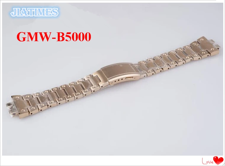 1 шт. абсолютно и ремешок для часов из нержавеющей стали для GMW-B5000