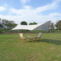 Outdoor canopy tent 3×4M waterproof camping sun shed multi-person camping picnic beach awning cool