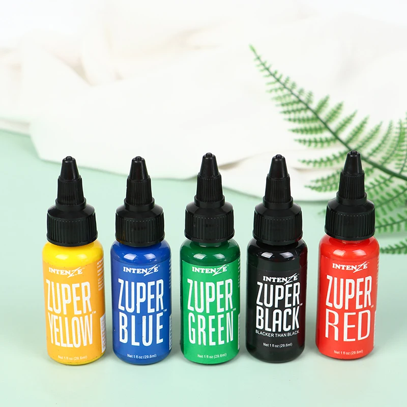

35ml Tattoo Pigment Ink Bottle Safe Permanent Tattoo Ink Supplies Tattoo Art