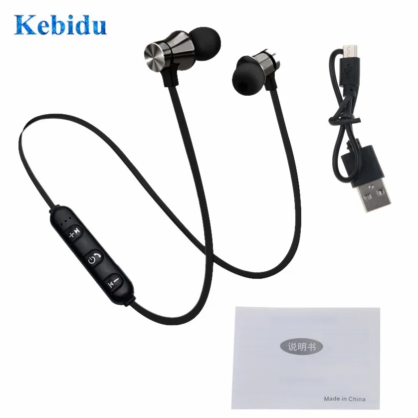 KEBIDU Bluetooth наушники магнитные XT 11 V4.2 в ухо Гарнитура Hands free шумоподавление