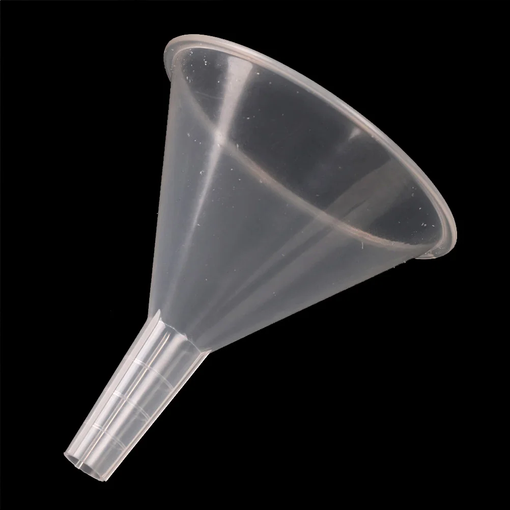 

1 Pcs Filter Funnel 100mm Laboratory Clear White Plastic Lab Accessory ZMONH