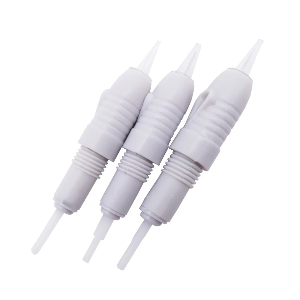 30/50/100 шт. Стерилизованные 8 мм Винтовые серые картриджи для тату Иглы татуировки