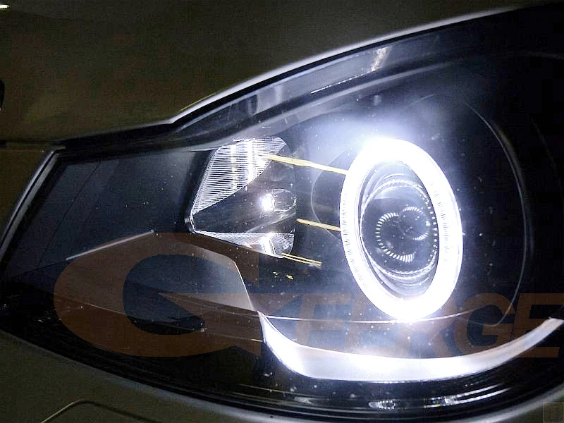 For MERCEDES BENZ C Class C204 S204 W204 facelift 2011 2012 2013 2014 Ultra bright COB led angel eyes halo rings Day Light | Автомобили и