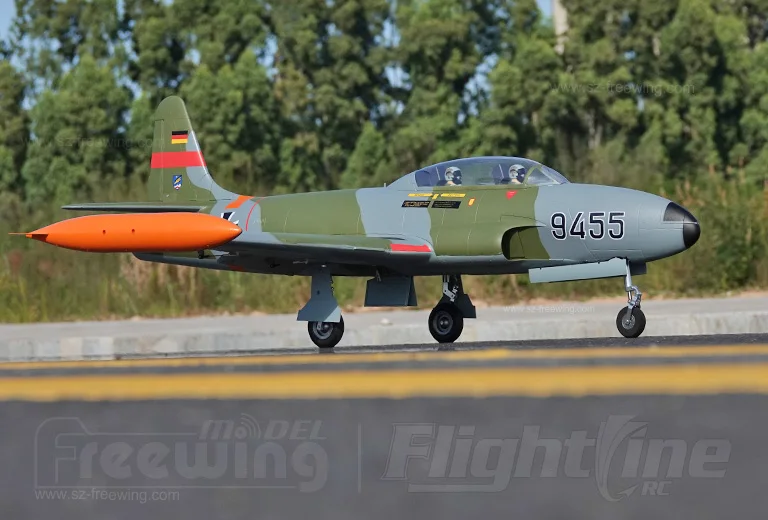 Freewing 80 мм T33 Shoot Star электрический пульт дистанционного управления EDF Jet Model Trainer