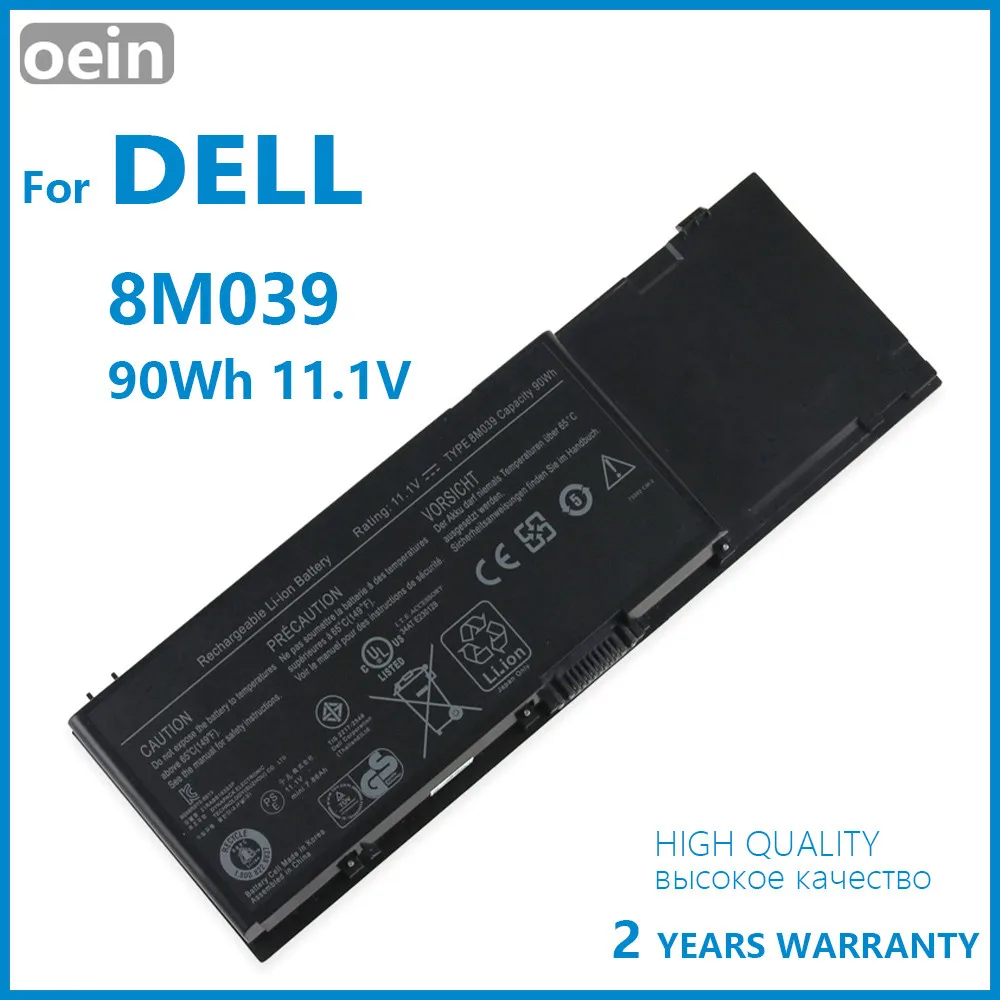 

Oein Genuine C565C 5K145 DW554 Laptop Battery For DELL Precision M6400 M6500 M2400 8M039 KR854 312-0868 312-0873 11.1V 90wh