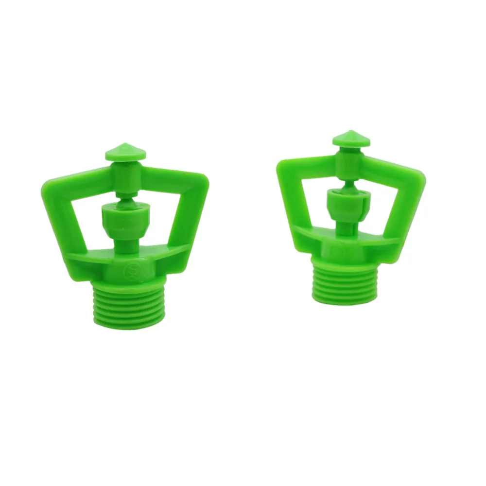 Boquillas de riego para jard&iacute;n, microaspersores giratorios de rosca macho de 100 ", 1/2 grados, para Parque, invernadero, suministros de riego, 360 Uds.-4