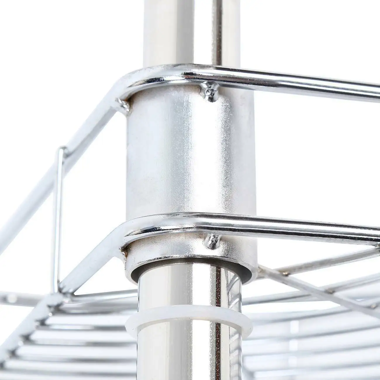 4-уровневый угловой держатель для душа металлическая полка-органайзер ванной