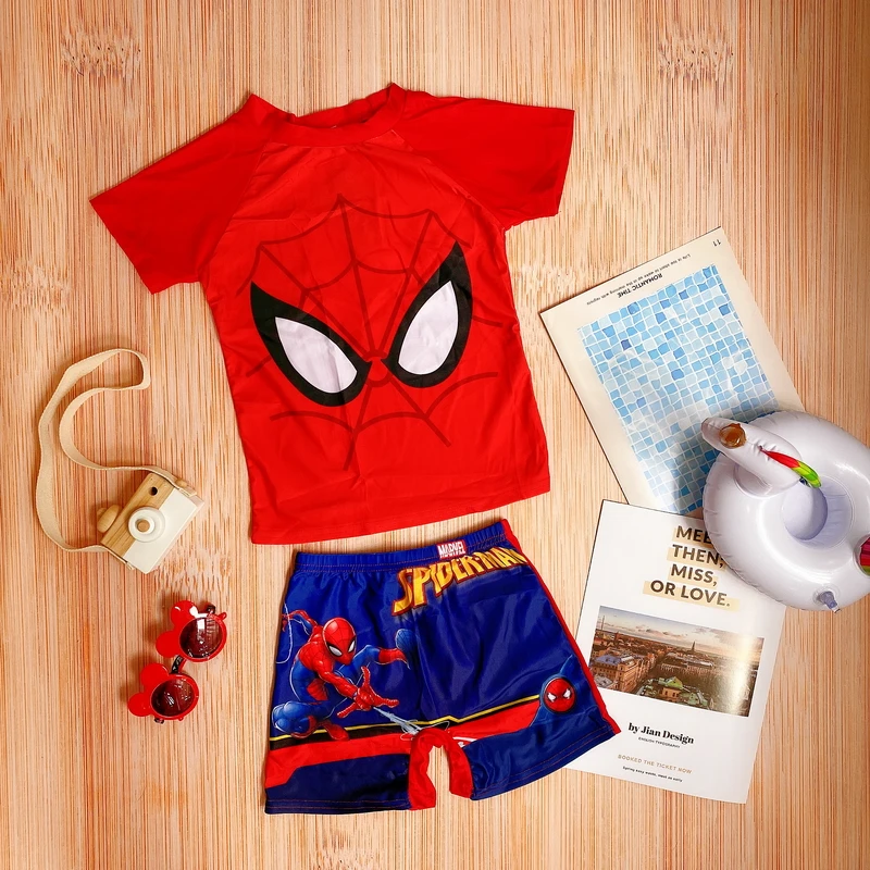Лето 2020 новый купальник для мальчиков с мультипликационным персонажем Marvel