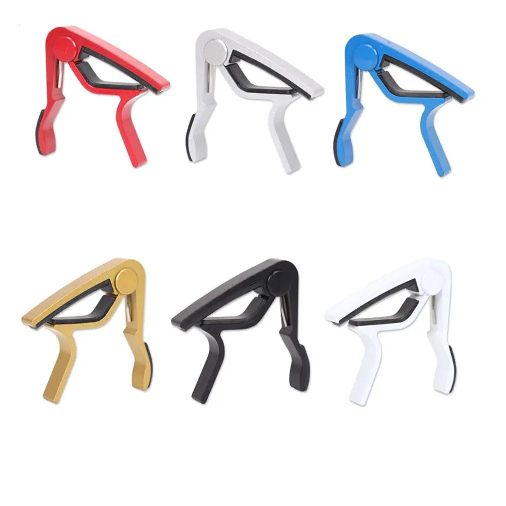 High Quality Aluminium Alloy Metal New Guitar Capo Quick Change Clamp Key Acoustic Classic For Tone Adjusting | Спорт и развлечения