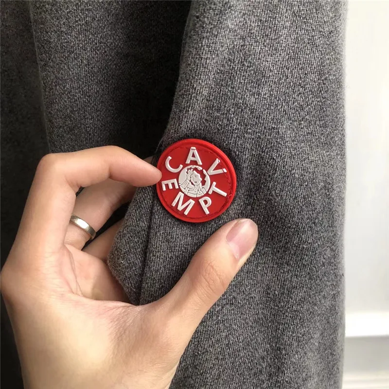 Синяя лента, CAV, EMPT C. E19AW, худи с капюшоном, Ретро стиль, стирается, для пожилых мужчин и женщин, 1:1, высокое качество, CAV, Empt, CAV, EMP, толстовка с капюшоном