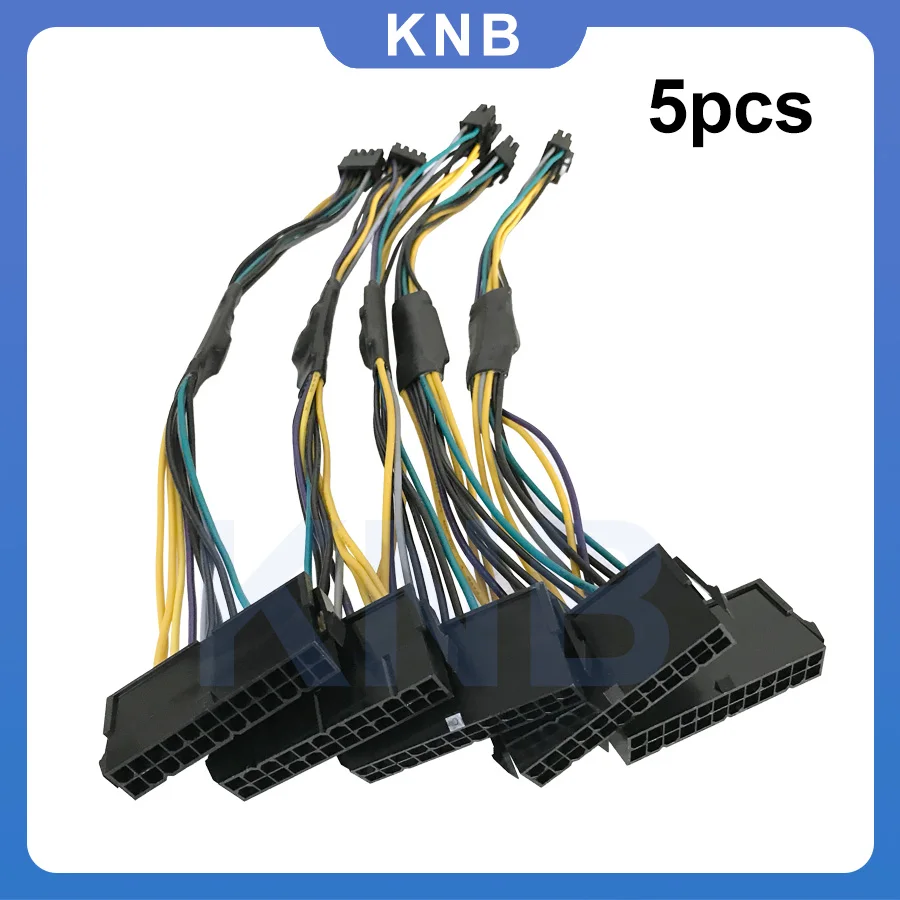 5 шт. 30 см 24 Pin to 8 ATX PSU кабель адаптера питания для DELL Optiplex 3020 7020 9020 Precision