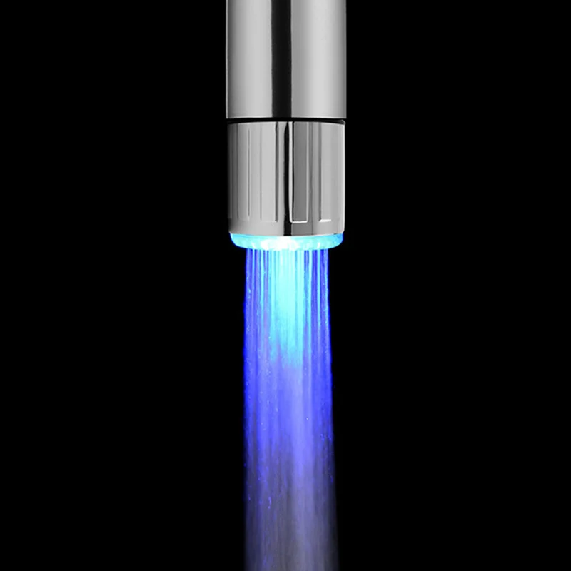 

Temperature Control Faucet 1/3/7color LED Water Faucet ABS Chroming Water Faucet Kitchen Bathroom Shower Tap Faucet Nozzle Head