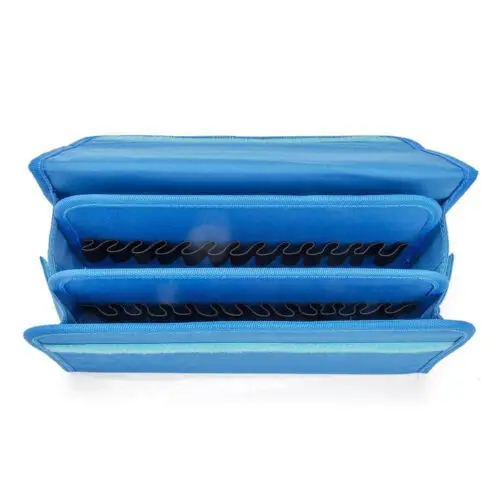 Чехол для хранения маркеров и ручек с 80 отделениями портативный чехол переноски