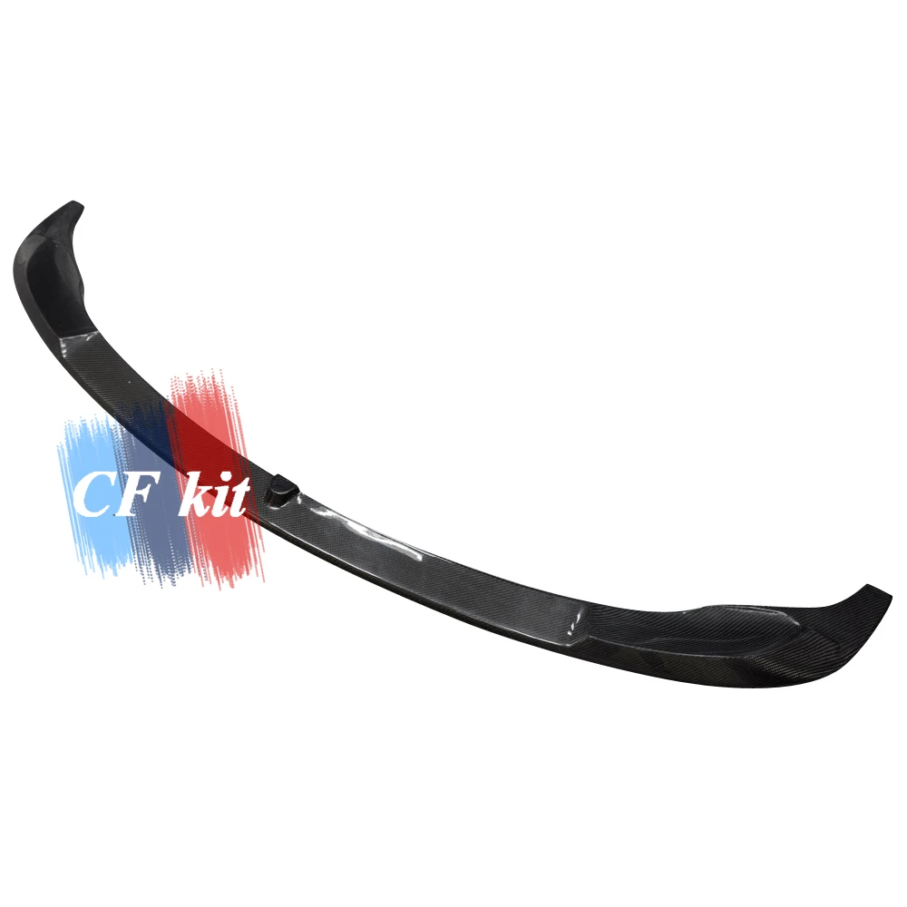 CF комплект углеродного волокна передний бампер губы разветвители спойлер для BMW 4