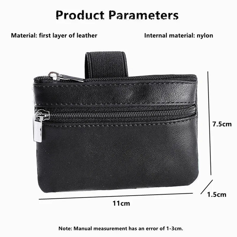 PUOU 2020 Genuine Leather Wrist Bag Hand Clutch Bags Ladies Women Coin Purse Key case Mini | Багаж и сумки