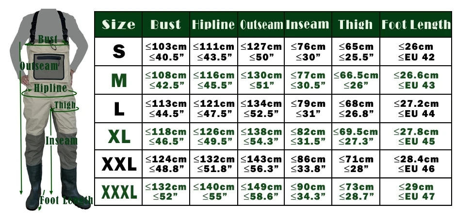

fly fishing tackle waders Rubber boots for men raft hunting Quick-dry Waterproof and breathable