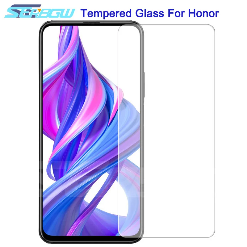 9H защитное закаленное стекло для Honor 9X8X20 V20 V10 V9 Play Honor 8C 8A 9i 10i 20i Защитная пленка для экрана