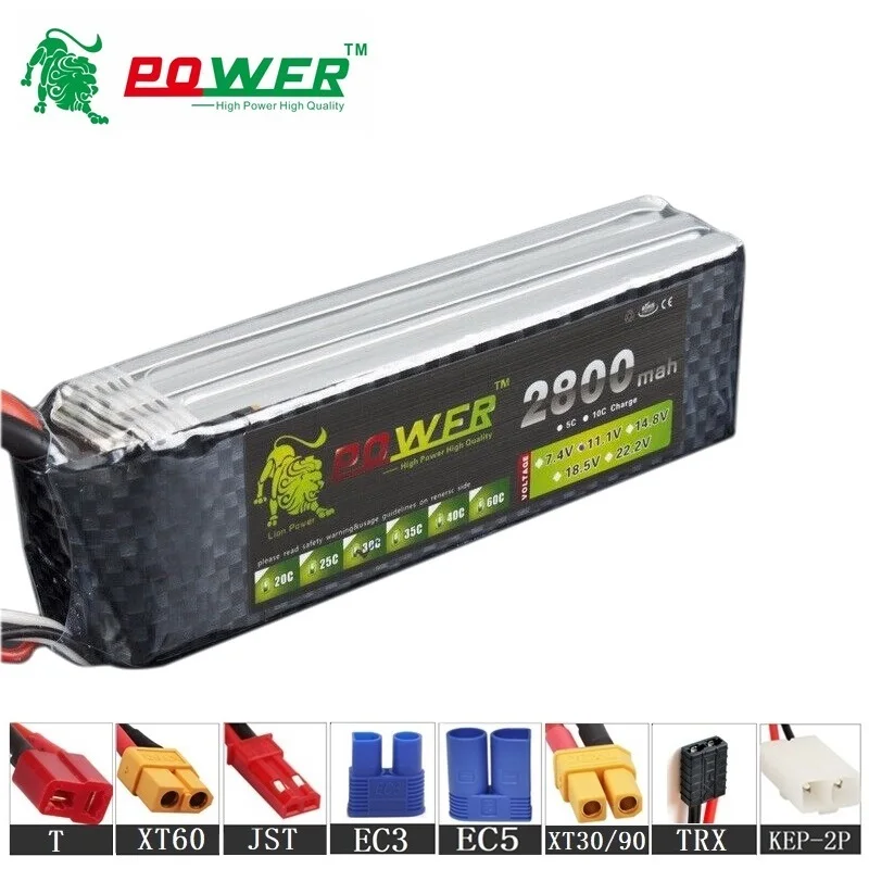 Аккумулятор Lion Power 3S 11 1 В 2800 мАч для пульта дистанционного управления обновление