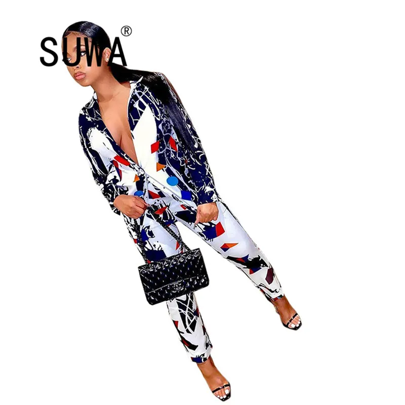 

Лидер продаж, Рекомендуемая стильная одежда для отдыха, женские комплекты из двух предметов, куртка с длинным рукавом, топ, спортивные брюки...