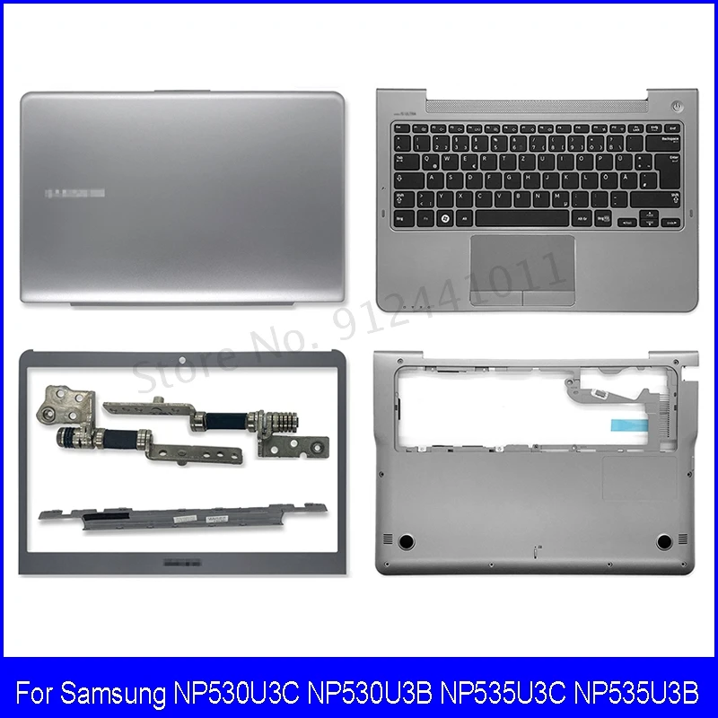 Новая задняя крышка ЖК-дисплея для Samsung NP535U3C NP535U3B NP530U3C NP530U3B передняя рамка петли