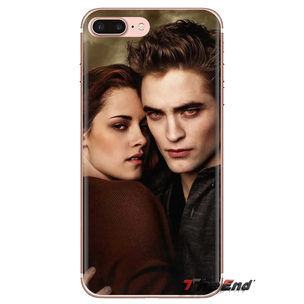 For iPhone XS Max XR X 4 4S 5 5S 5C SE 6 6S 7 8 Plus Samsung Galaxy J1 J3 J5 J7 A3 A5 Twilight Transparent Soft Shell Covers |