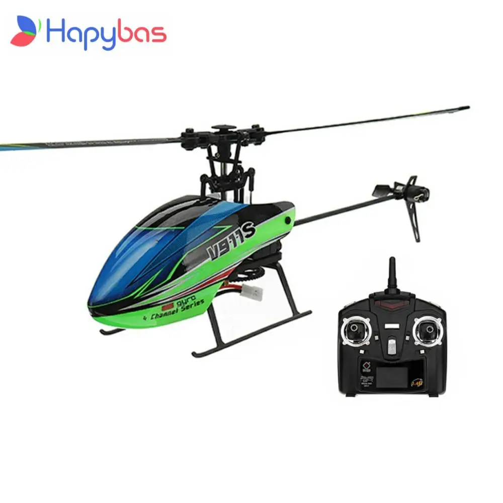 High Quality WLtoys Upgraded Version V911S 4CH 2.4Ghz Single Blade Propeller Radio Remote Control RC Helicopter w/GYRO RTF