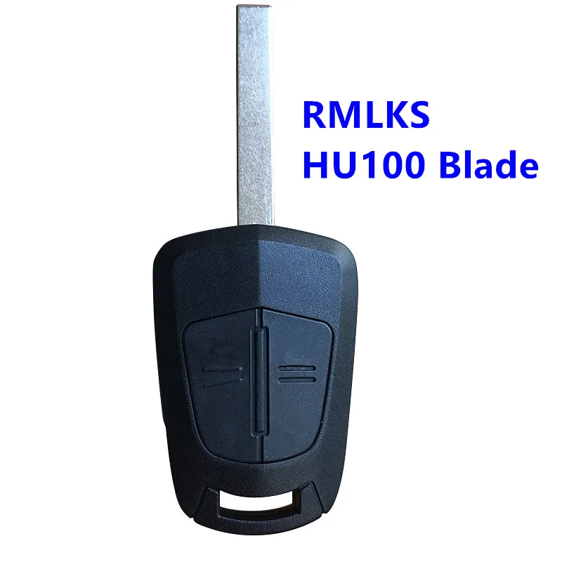 

Новый Сменный 2-кнопочный корпус для дистанционного ключа подходит для Opel чехол для ключа брелок uncut HU100 blade