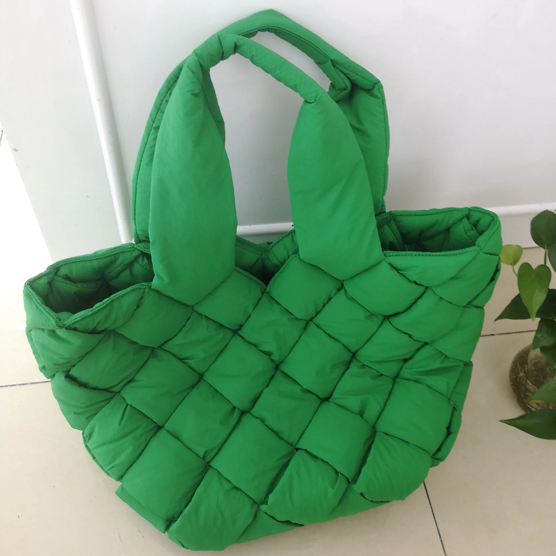 

Дизайнерская сумка на плечо с хлопковой подкладкой, брендовая тканая сумка-тоут, женские сумки высокого качества, женские сумки, клатч-коше...