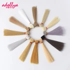 Adollya BJD 15*100 см волосы для кукол Высокое качество Золотой белый коричневый прямые волосы парик высокая температура для кукол аксессуары