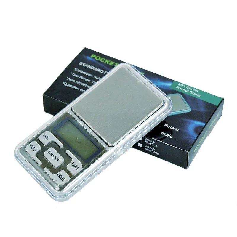 

Mini Digital Scale Jewelry Gram Weight For Kitchen High Accuracy Backlight Electric Pocket For 100/200/300/500g 0.01/0.1g