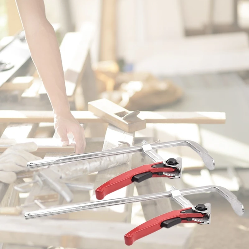 Противоскользящие зубчатые зажимы для деревообработки универсальный F образный