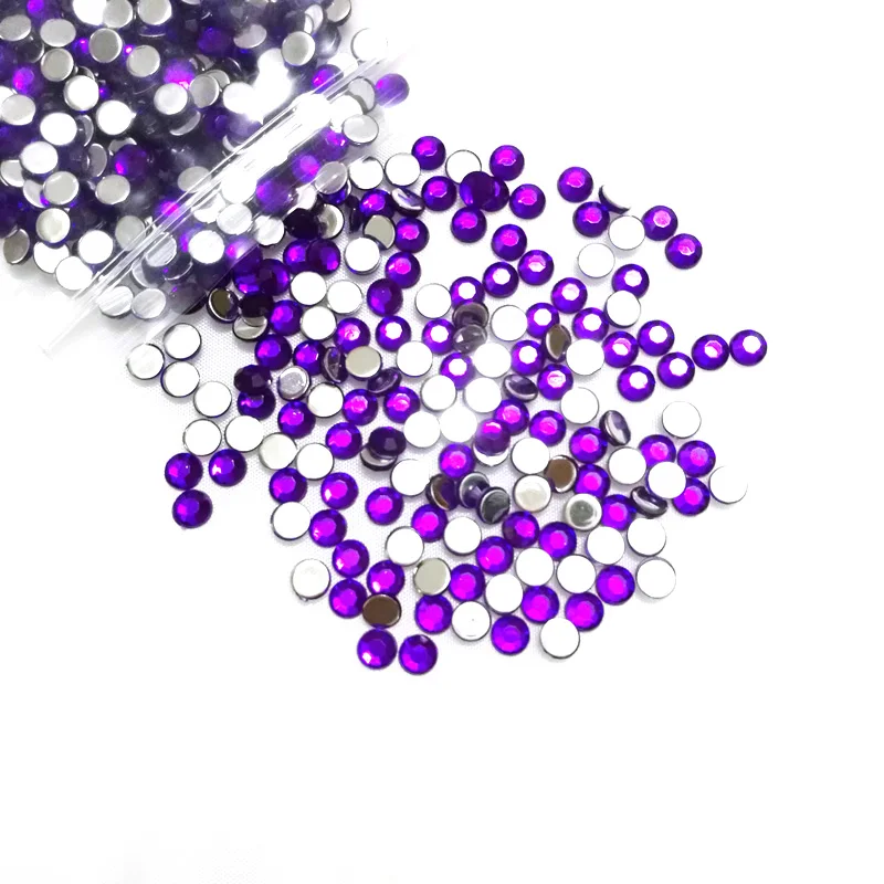 500 шт. акриловые Стразы 5 мм высококачественные круглые бриллиантовые